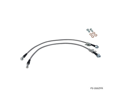 P2M - NISSAN 350Z / G35 LINHAS DE FREIO DIANTEIRO (P2-350ZFR)