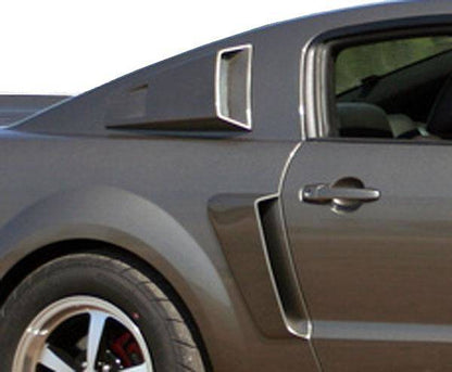 KBD - Ford Mustang 2005-2014 K Spec Style 2 peças Colheres de janela de poliuretano (37-2224)
