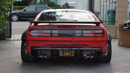 KBD - Nissan 300ZX 1990-1996 2+0 KBD com persianas de 2 peças em poliuretano para janelas (37-6106)