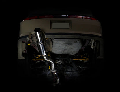 Desempenho ISR - Sistema de escape único Série II GT - Resonated- Nissan 240sx 95-98 (S14) (IS-S2GTR-S14)