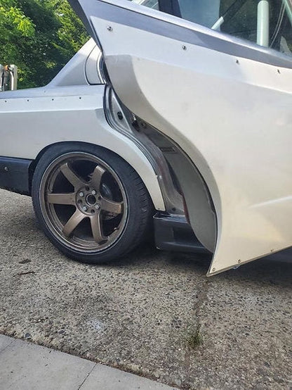 Big Duck Club - BMW E30 Sedan Rear Overfender - M3 Style (50mm)
