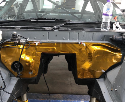 Wellco 2 In. X 33 Ft. Golden Car Modified Aluminum Foil Fiberglass Tape Heat Reflective Adhesive Roll RBBXJDG510 - The Home Depot - Foto 7