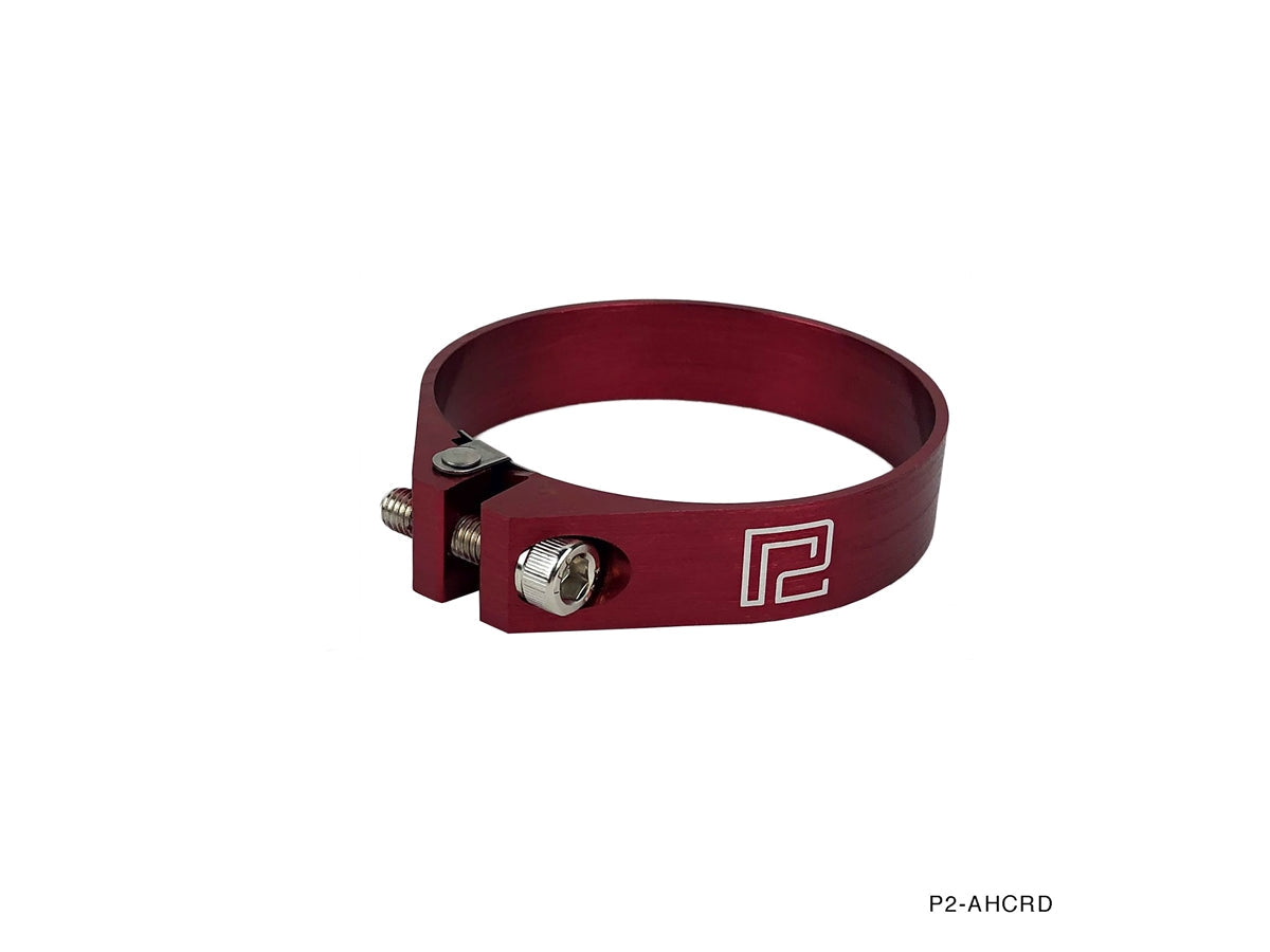 P2M - BRAÇADEIRAS DE MANGUEIRA DE ALUMÍNIO VERMELHO (P2-AHCRD)