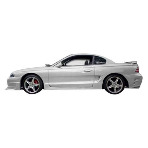 KBD - Ford Mustang 1994-1998 estilo Sallen 2 peças tampas de porta de poliuretano/preenchimento (37-2146)
