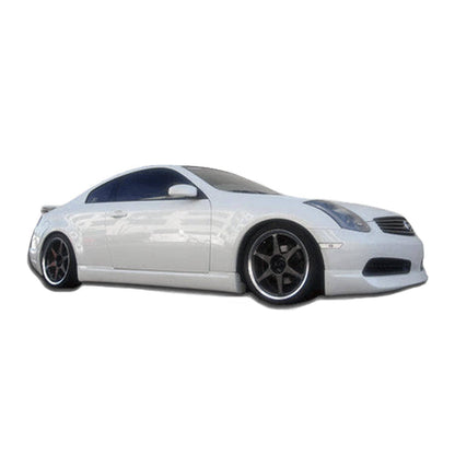 KBD - Infiniti G35 2DR Coupe 2003-2007 Estilo ING Faldas laterales de poliuretano de 2 piezas (37-2290)