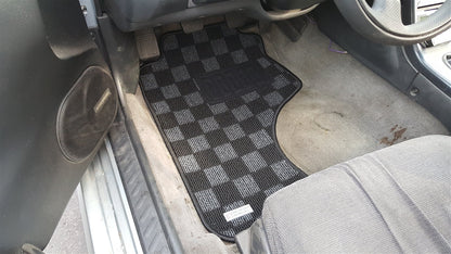 P2M - ALFOMBRILLAS NISSAN S13 1989-94 240SX RACE : GRIS OSCURO (P2-CPTNS13DG-TP)