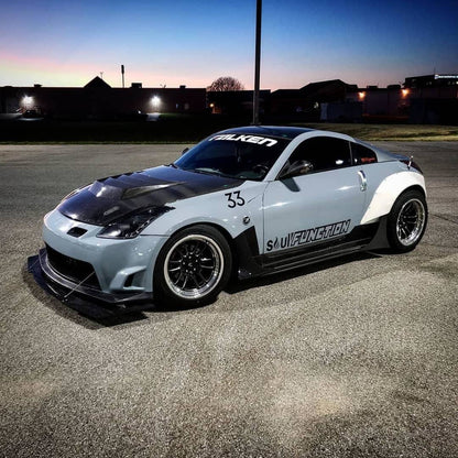 KBD - Nissan 350Z 2003-2008 ING Style 1 Piece Polyurethane Front Bumper (37-2091)