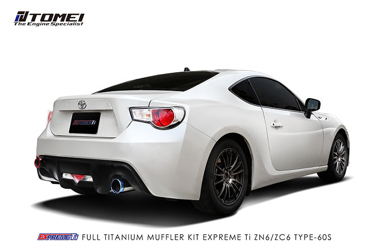 Tomei - KIT SILENCIADOR COMPLETO EN TITANIO EXPREME Ti ZN6/ZC6 TYPE-60S (TB6090-SB03A)
