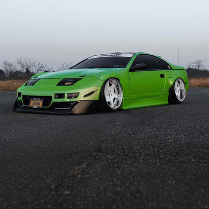 KBD - Nissan 300ZX 1990-1996 PMZ-K V2 2 peças de pára-lamas dianteiros de poliuretano (2+2 ou 2+0) (37-6112)