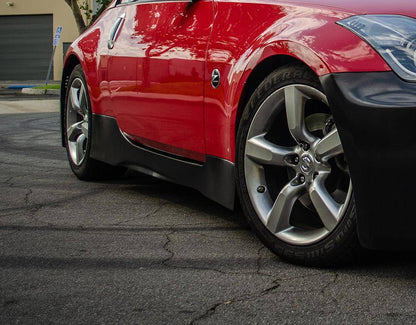KBD - Nissan 350Z 2003-2008 357Mag Estilo Faldones laterales de poliuretano de 2 piezas (37-6084)