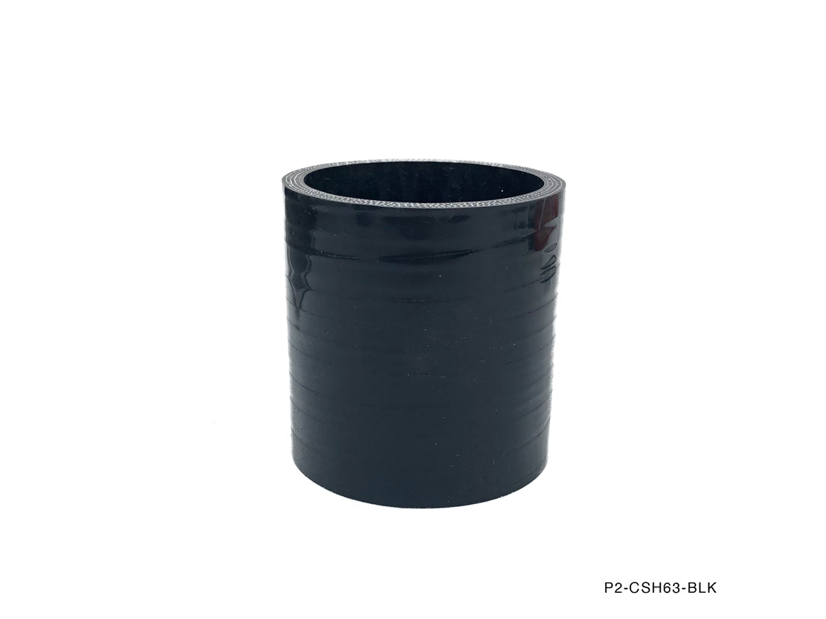 P2M - STRAIGHT HOSE : 2.00" ID HOSE COUPLER - BLACK (P2-CSH51-BLK)