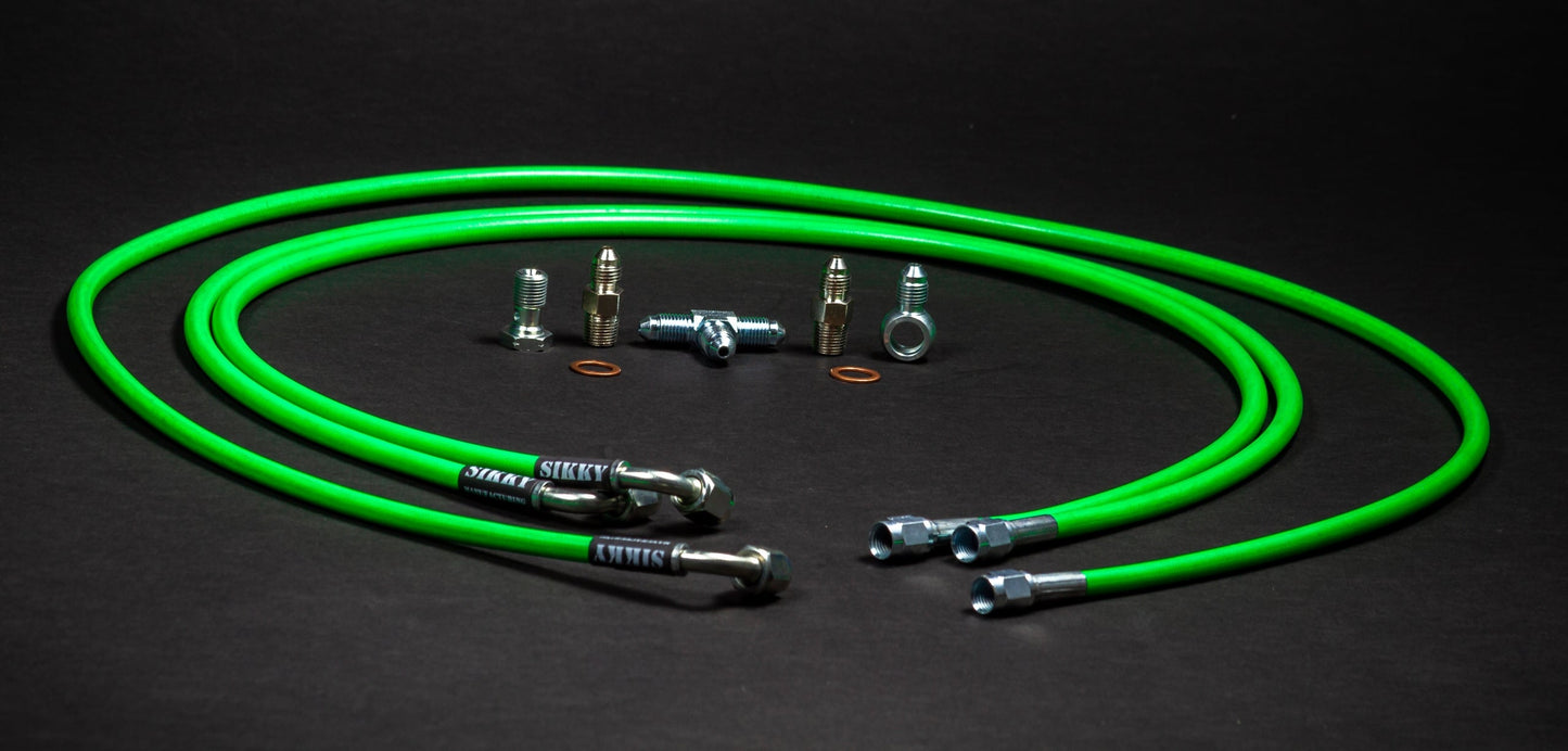 Fabricação Sikky - Kit de linha dupla de freio de mão puxado para trás E36 (HLK-03)