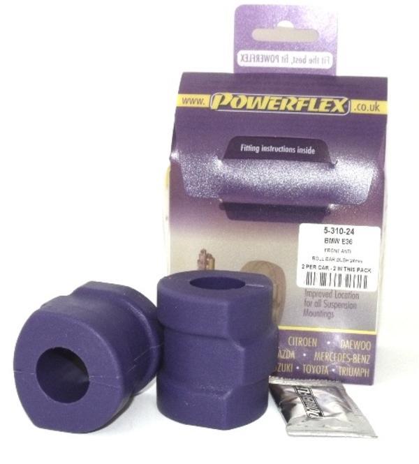 Powerflex USA - BMW E32 / E34 / E36 / Z3 Front Sway Bar Bushing - 24 mm