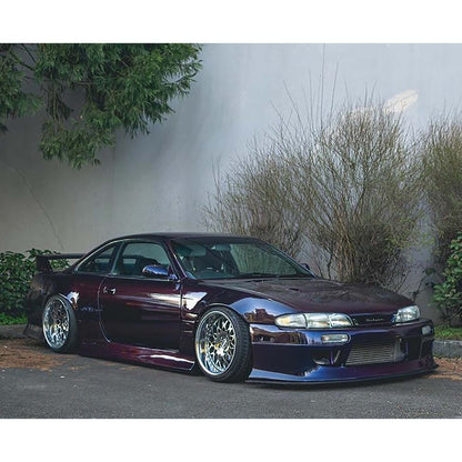 KBD - Nissan 240SX S14 ALL 1995-1998 DM3 Faldas laterales de poliuretano de 2 piezas (37-6080)