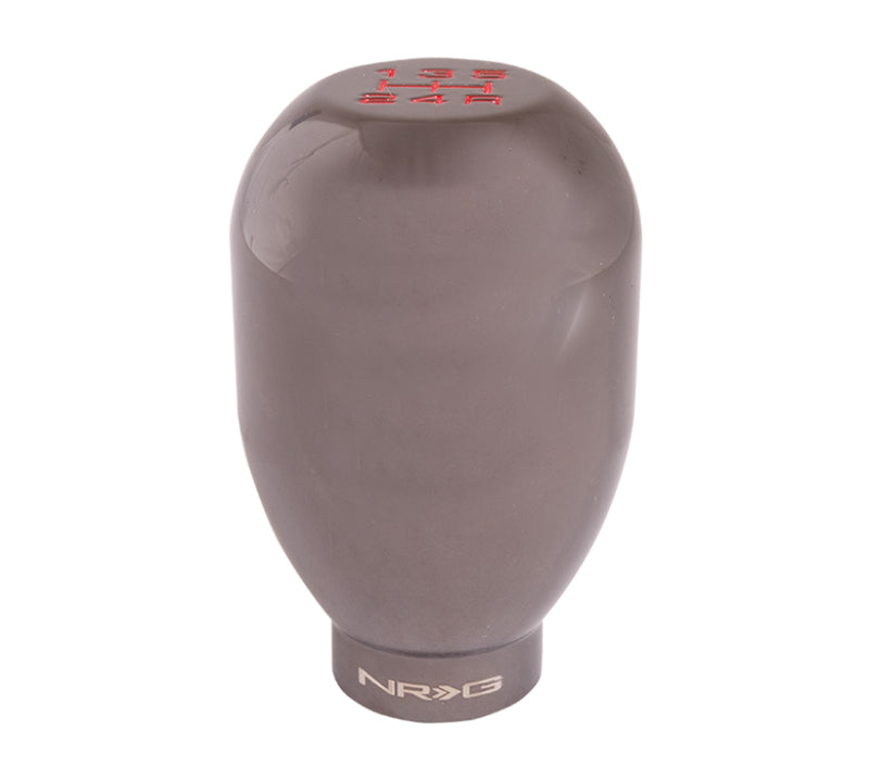 NRG - Pomo De Cambio 42mm - Negro Cromado (5 Velocidades) (SK-100B/CH)