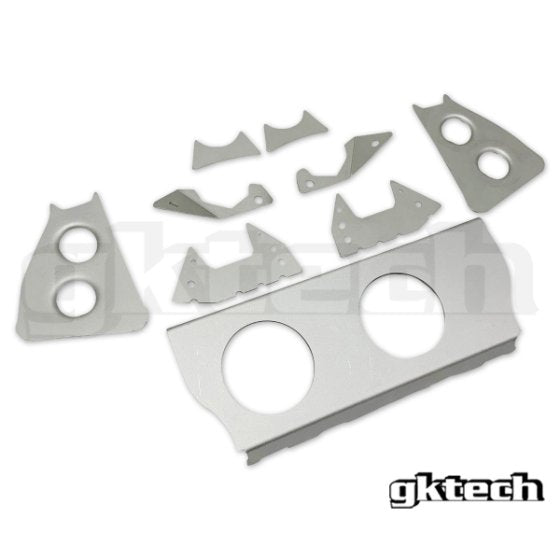GKTech - V2 R33 SKYLINE SUBFRAME WELD IN REINFORCEMENT PLATES