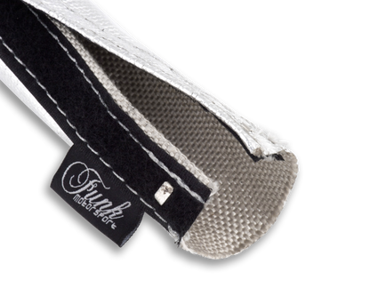 Funk Motorsport - SILVER VELCRO HEAT SLEEVING