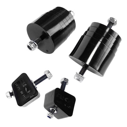 AKG Motorsport - BMW E30 M3 Motor &amp; Trans Mount Set, Poly 80A (Grupo N) (GNMTS14) 