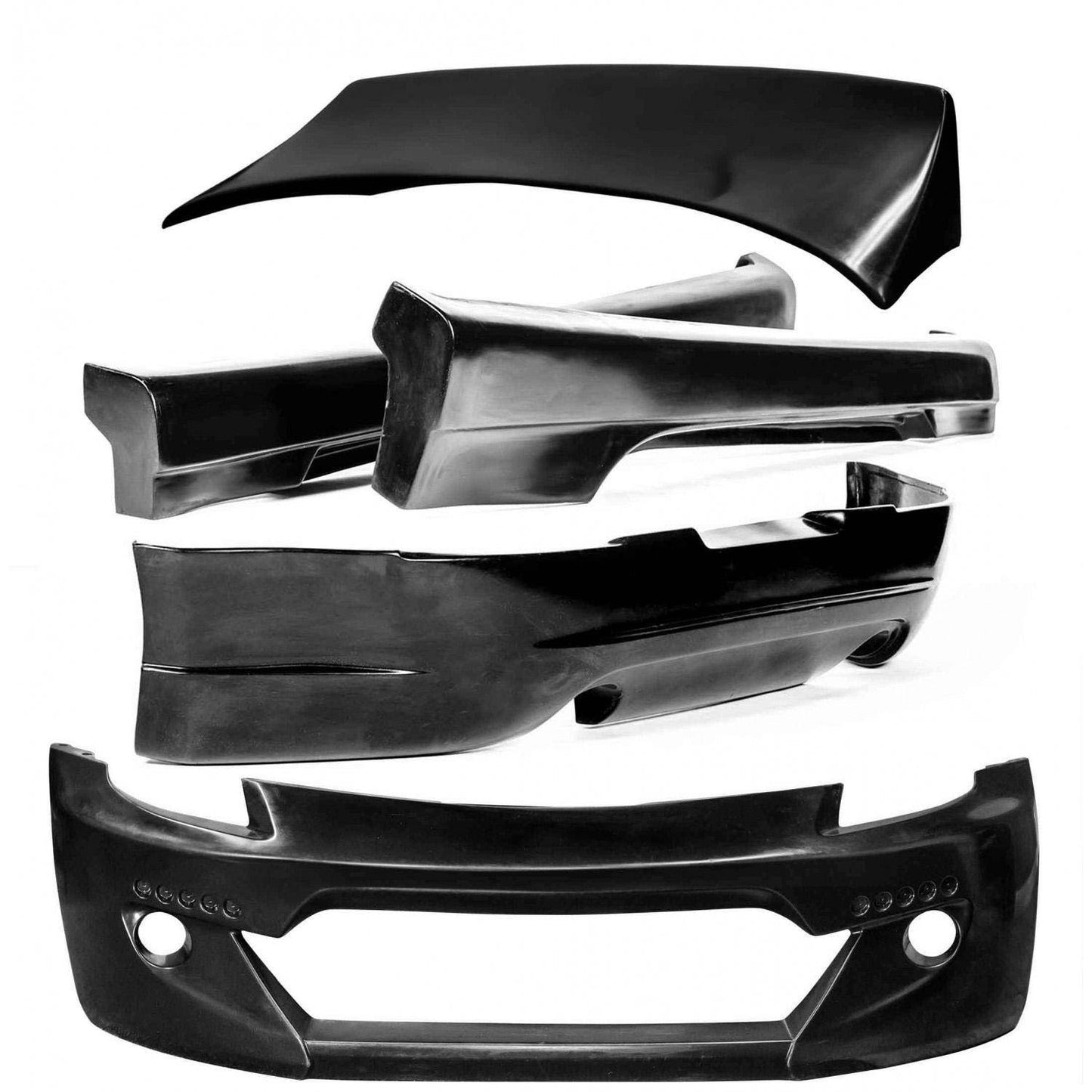 KBD - Nissan 350z 2003-2008 BNY Style Kit de cuerpo completo de poliuretano de 5 piezas (37-6618)