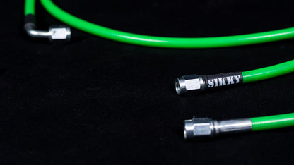 Sikky Manufacturing - Kit de linha de freio de mão hidráulico FD RX7 (HLK-09)