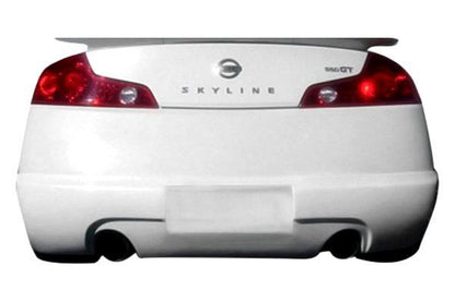 KBD - Infiniti G35 2DR Coupe 2003-2007 ING Style 1 peça lábio traseiro de poliuretano (37-2097)