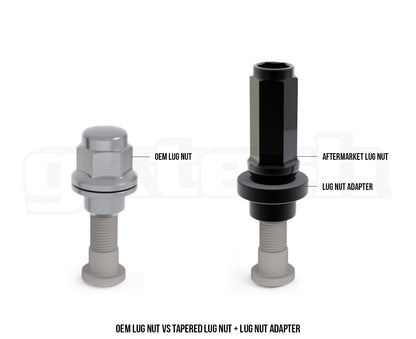 GKTech - Z34 370Z ADAPTADOR DE PORCA (CONJUNTO DE 20) (Z34X-ADPT)