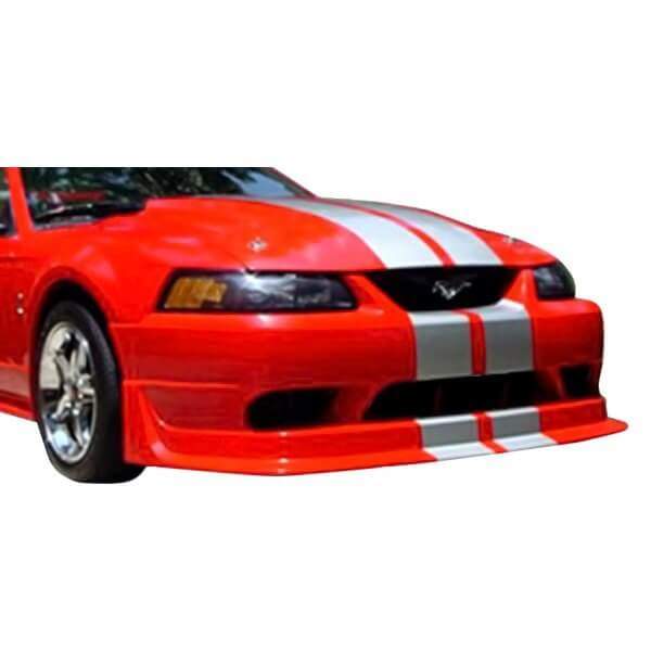 KBD - Ford Mustang 1999-2004 Cobra R Style 1 Piece Polyurethane Front  Bumper (37-2102)