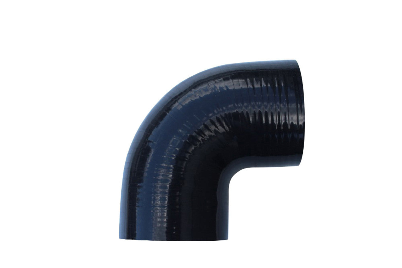 Desempenho ISR - Acoplador Universal de Silicone - 4,00" 90 Graus - Preto (IS-90400)