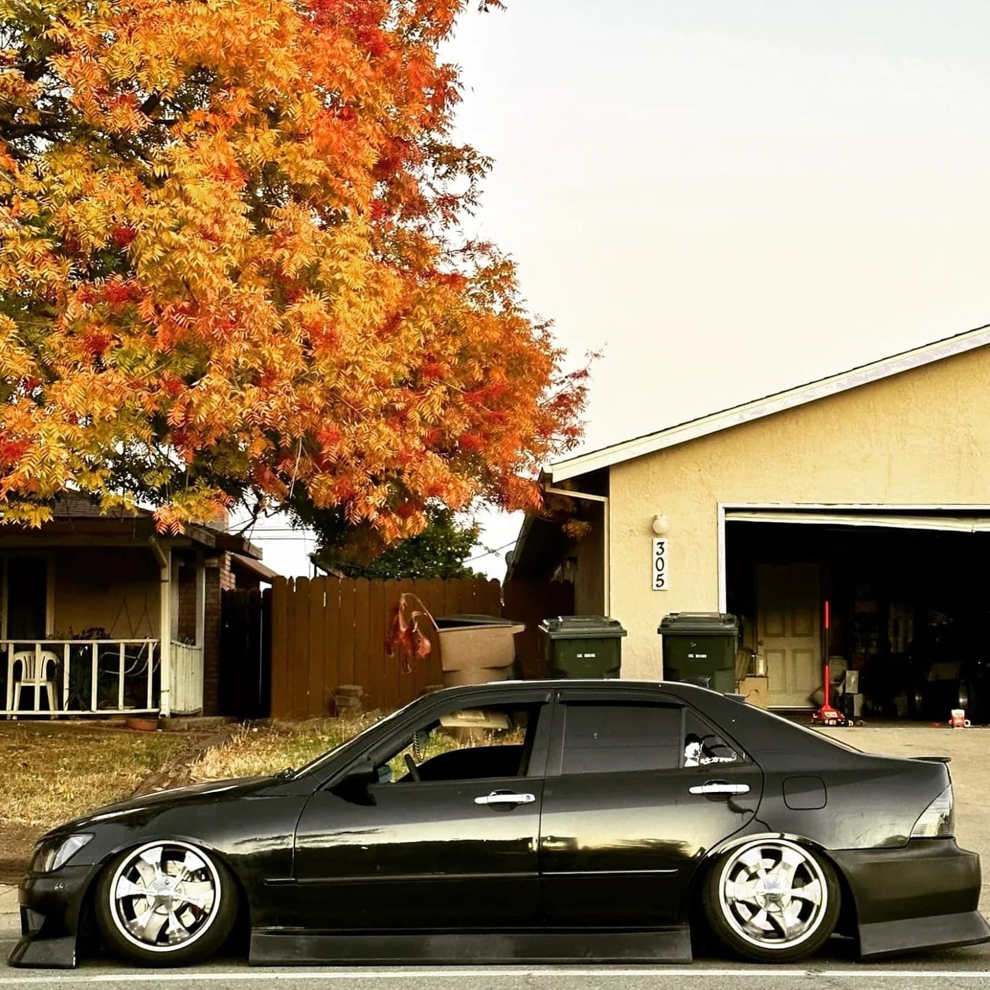 KBD - Lexus IS300 2000-2005 Bsport Estilo 2 peças saias laterais de poliuretano (37-6813)