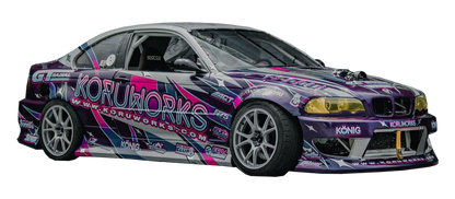 2FPERFORMANCE - BMW E46 COUPE & CONVERTIBLE SUPER DOOF BODY KIT