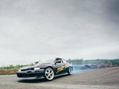KBD - Nissan 240SX S14 Zenki 1995-1996 DM3 Parachoques delantero de poliuretano de 1 pieza (37-6077)