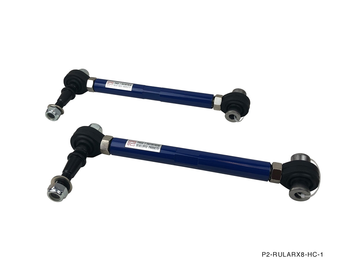 P2M - MAZDA RX-8 2003-12 BRAÇOS LATERAIS SUPERIORES TRASEIROS (P2-RULARX8-HC)