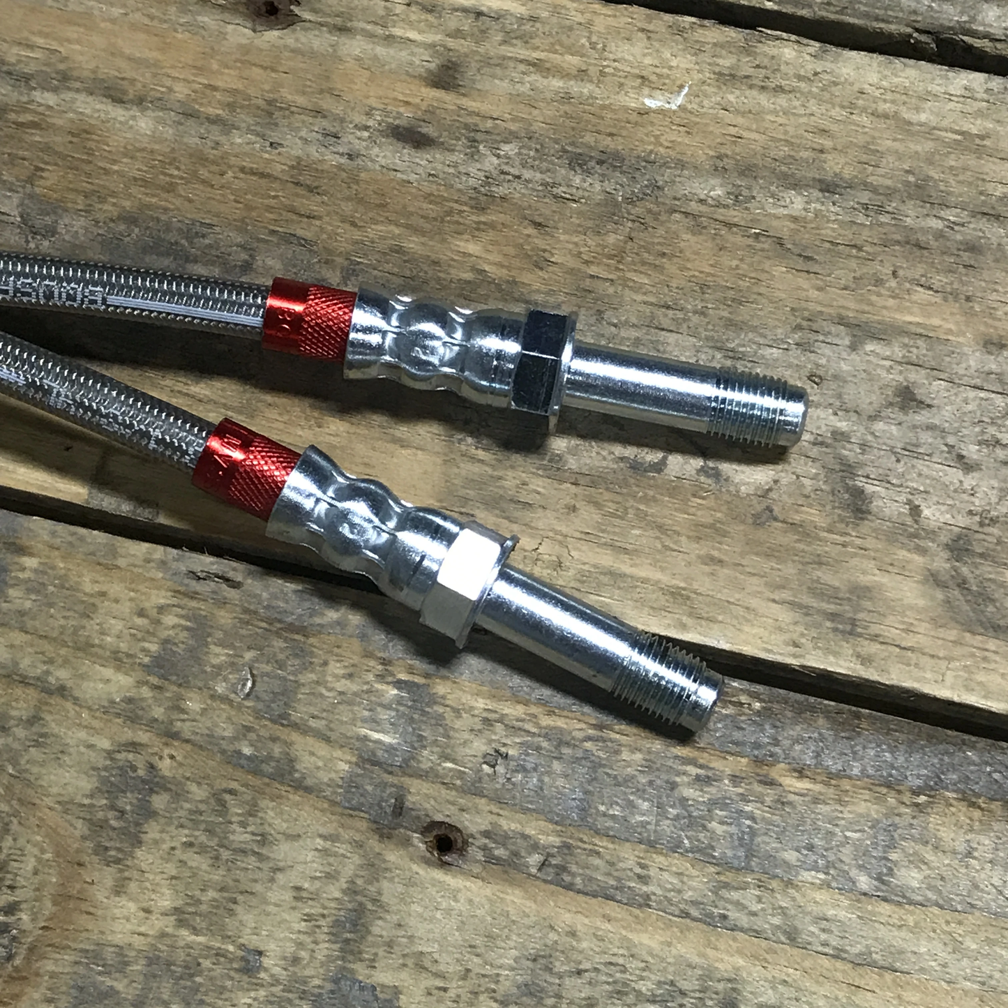 Speed ​​Shop Condor - Linhas de freio estendidas de aço inoxidável - Traseira E46