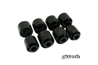 GKTech - ACTUALIZACIÓN DE BUJE ESFÉRICO DE ARTICULACIÓN TRASERA G35/350Z/370Z (JUEGO DE 8) (350Z-RKBK) 