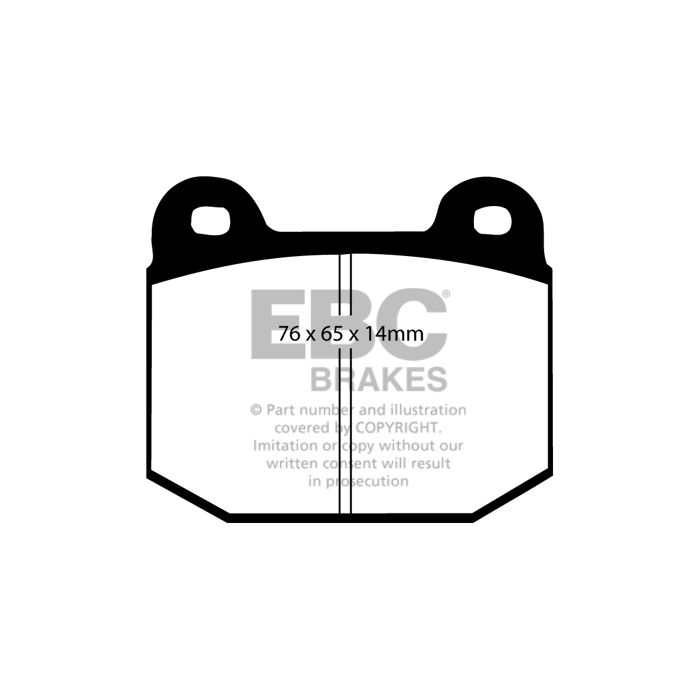 EBC - Yellowstuff Brake Pads (Brembo) 350Z / Skyline / G35 / GT86 / BRZ - Rear