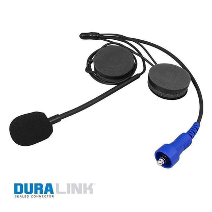 Rugged Radios - OFFROAD Wired Helmet Kit with Alpha Audio Speakers & Mic