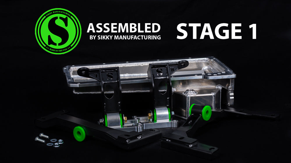 Sikky Manufacturing - Stage 1 BMW E46 LS Swap Package