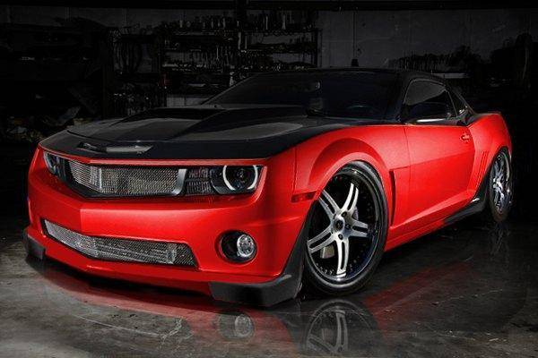 KBD - Chevrolet Camaro 2010-2013 SS Retromod Kit de cuerpo completo de poliuretano de 4 piezas (37-6074)