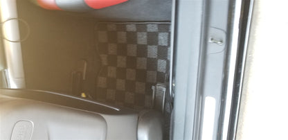 P2M - MAZDA RX-8 RACE FLOOR MATS (FRONT/REAR) : DARK GREY (P2-CPTMZRX8DG-TP)