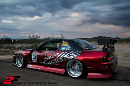 2FPERFORMANCE - NISSAN S13 240SX SILVIA COUPE/ 180SX HATCHBACK / CONVERTIBLE SIDESKIRTS