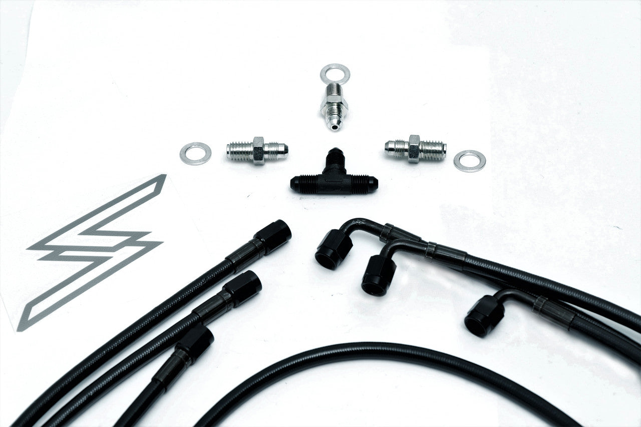 Synergy Race Development - 79-14 Mustang Handbrake Line Kit
