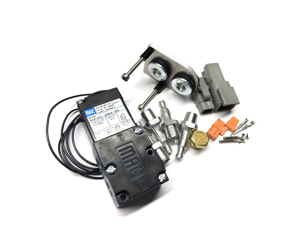 Platinum Racing Products - Syltech - MAC Valve 4 Port Boost Solenoid 46A-AA1-JDBA-1BA