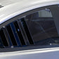 HARD Motorsport - BMW E92 Abrasion Resistant Polycarbonate CUP Style Rear Windows - PAIR (E92RWINDWCUP)
