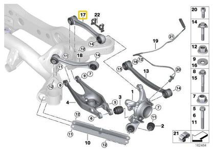 IRP - Braços traseiros ajustáveis ​​BMW E8x M1, E9x M3 (IRPRSW-9X)