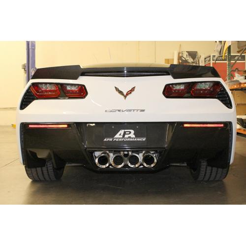 APR Performance - Chevrolet Corvette C7 / C7 Z06 Exhaust Heat Shields 2014-Up (CBX-VETTESHIELD)