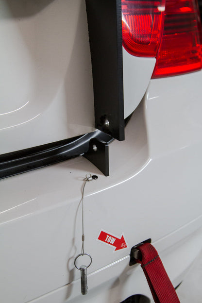 HARD Motorsport - BMW E92 Kit de spoiler vertical para montagem em chassi (E92UPRIGHT)