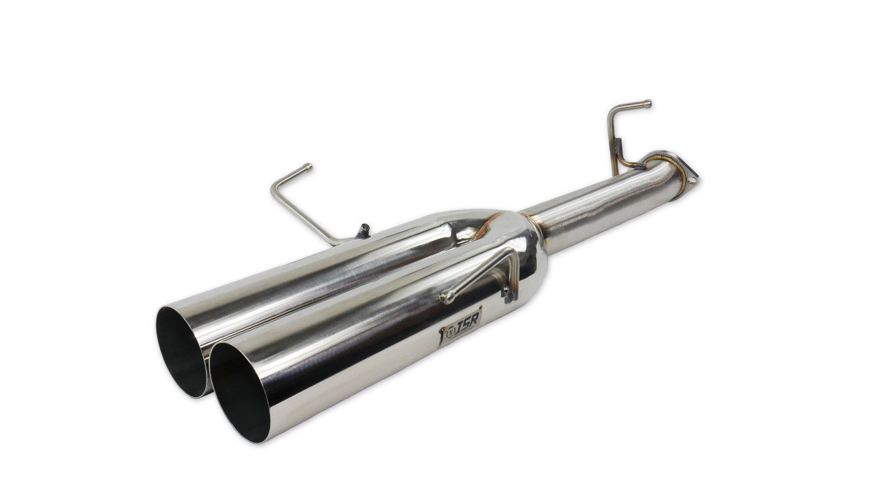 ISR Performance - Straight Dual 4" Tip Exhaust - Nissan 240sx 95-98 (IS-EPDual-S14BO)
