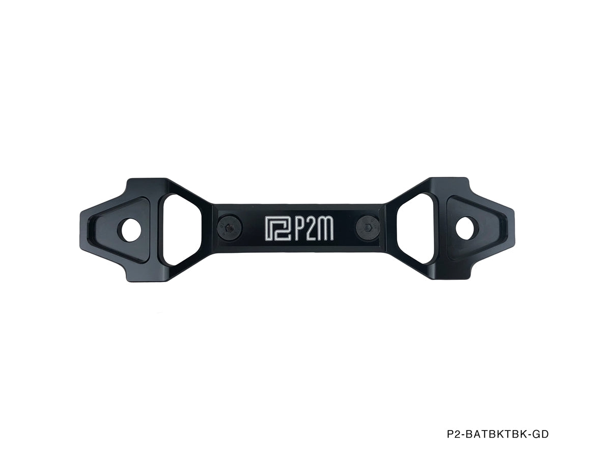 P2M - SUPORTE DE BATERIA DE ALUMÍNIO AJUSTÁVEL PRETO (P2-BATBKTBK-GD)