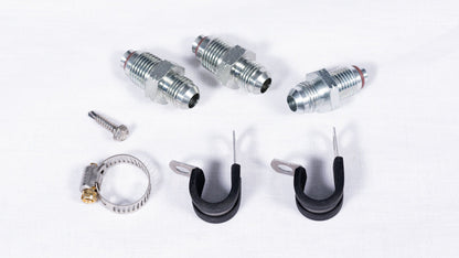 Sikky Manufacturing - Nissan 350z e Infiniti G35 LHD LS Swap Power Steering Line Kit (SM-PS102A)