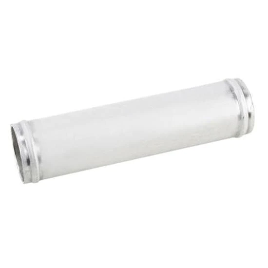 DeWitts - Conector de mangueira de alumínio reto, 3 polegadas de comprimento